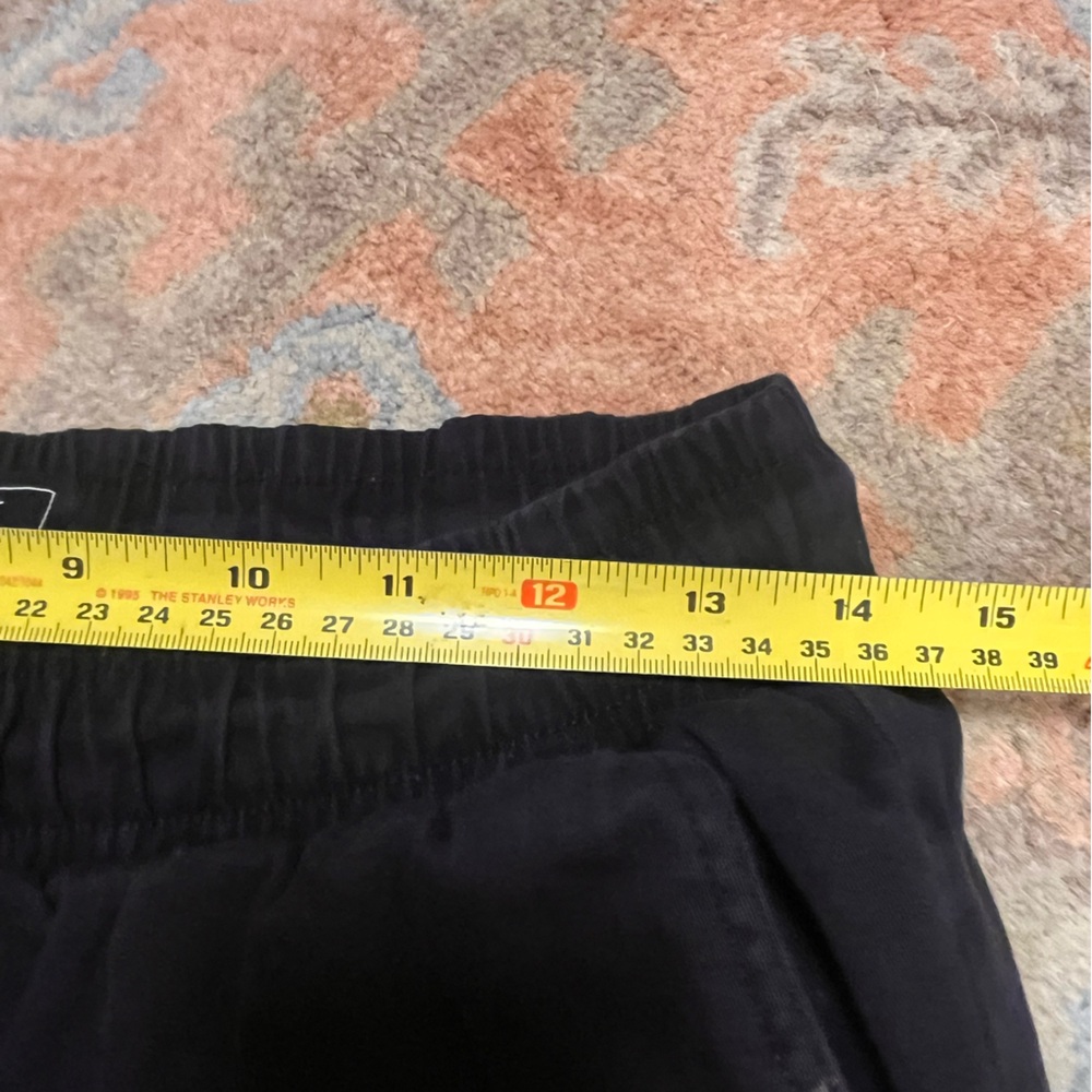 Classic Men's Black Joggers with Elastic Drawstring Waist - Picture 10 of 10